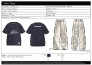 create fashion flat sketches cad illustration and tech pack